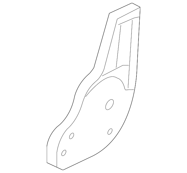 0K30A-8800608 Деталь RECLINE COVER, RIGHT