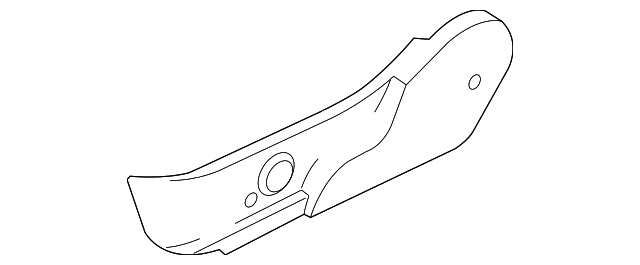 0K30A-8800508 Деталь SIDE COVER, RIGHT