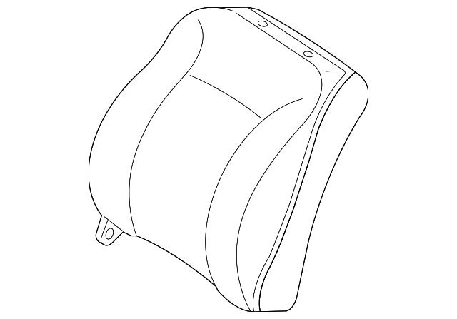 88406-FD110791 Деталь SEAT BACK ASSY, RIGHT