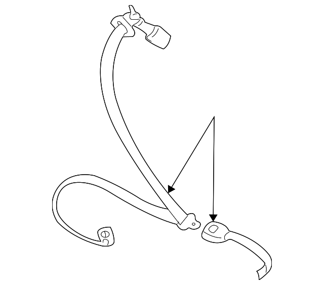 64669FA000MJ Деталь BELT & RETRACTOR, RIGHT