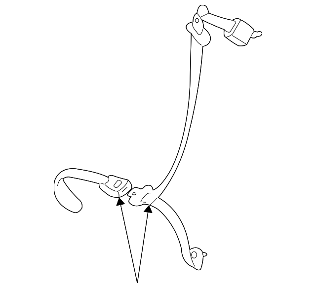 64669FA351GC Деталь BELT & RETRACTOR, LEFT