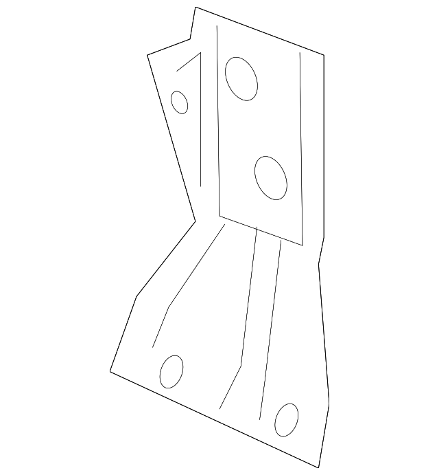 7326180J00 Деталь SUPPORT BAR LOWER BRACE