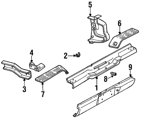 Hombre BUMPER & COMPONENTS - REAR