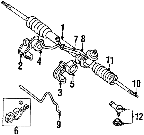 Escort STEERING GEAR & LINKAGE 2