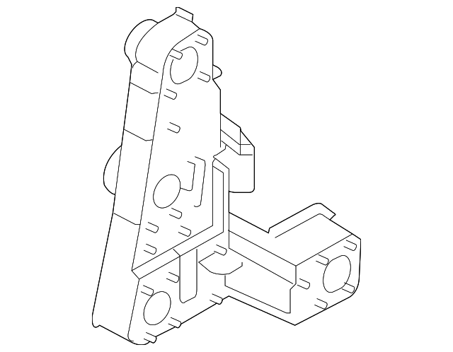 63216160076 Деталь SOCKET PANEL, RIGHT