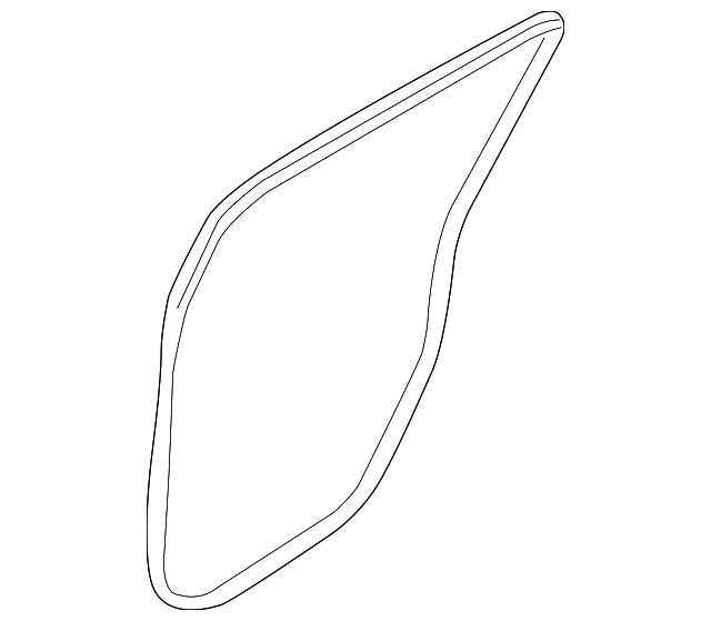 7632182Z00 Деталь OPENING TRIM, RIGHT