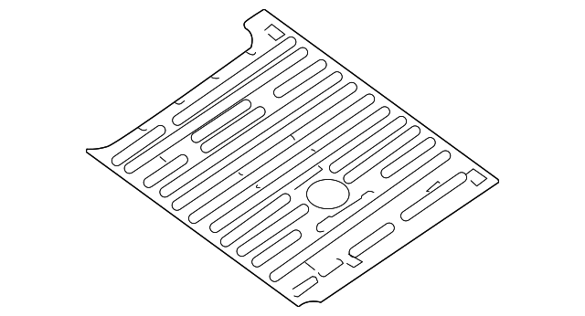 74512-1PB0A CENTER FLOOR PAN