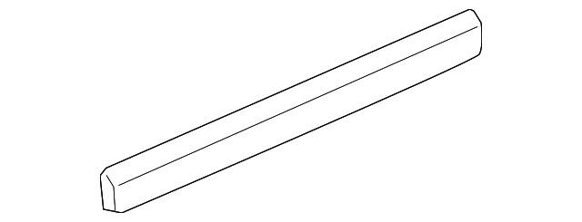 25991740 Деталь BODY SIDE MLDG, LEFT