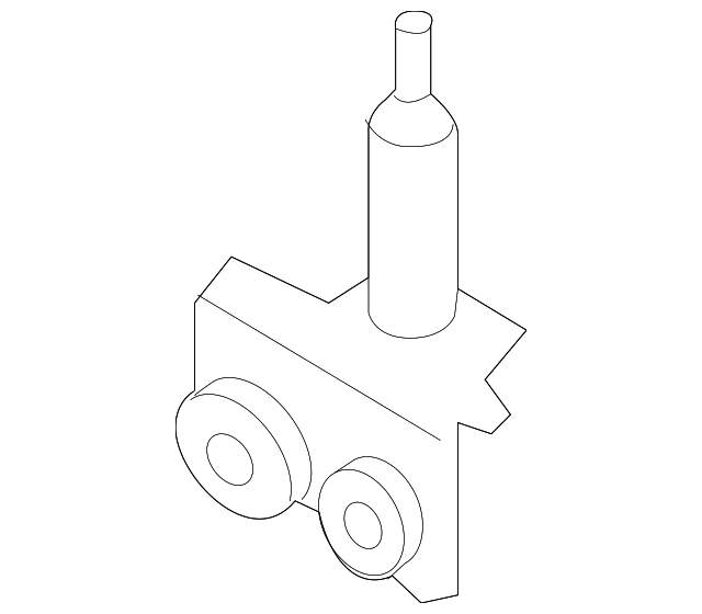 59716-3N600 Деталь MODULE REAR BRACKET