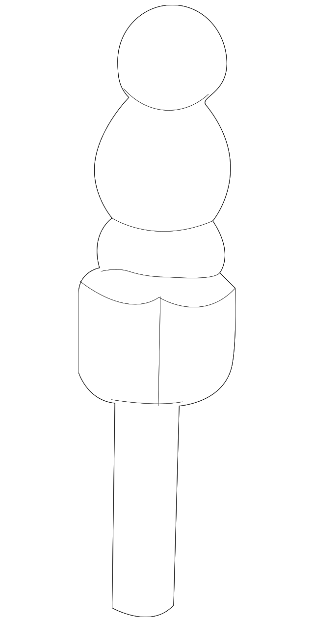 AG9Z-6A957-A Деталь ENGINE COVER STUD