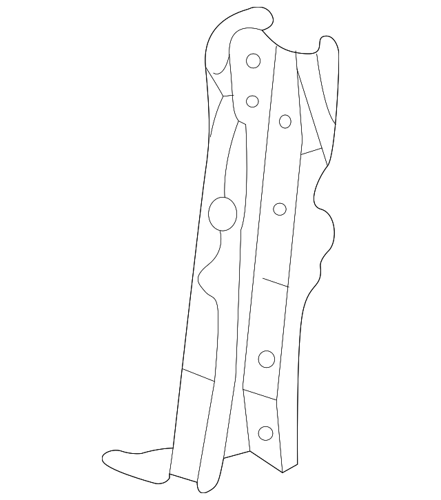 53212-52010 Деталь SUPPORT, LEFT