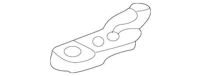 52145-52100 MOUNT BRACKET, RIGHT