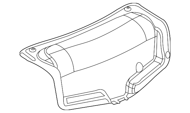 20978996 Деталь TRUNK TRIM PANEL