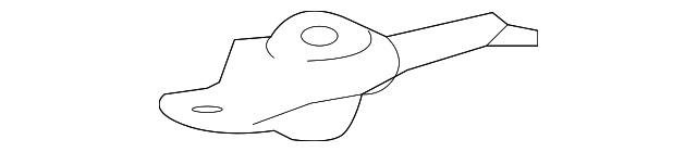63187-0E060 Деталь REAR BRACKET, LEFT