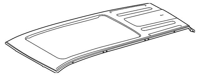 63111-0E130 Деталь ROOF PANEL