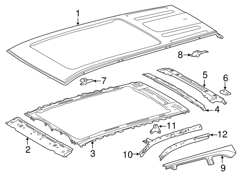 Highlander ROOF & COMPONENTS