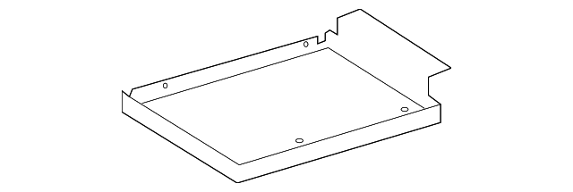 2116840777 Деталь UPPER COVER, LEFT