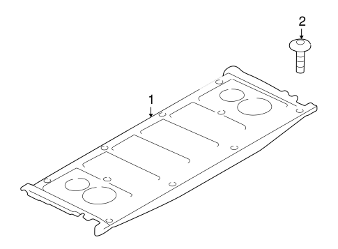 Baja INTERIOR TRIM - TAIL GATE