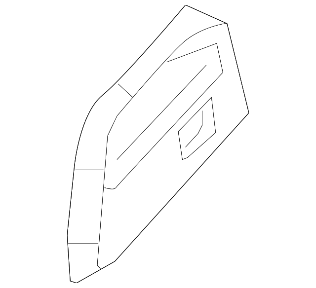 1JU811DHAA Деталь FRONT SHIELD, LEFT