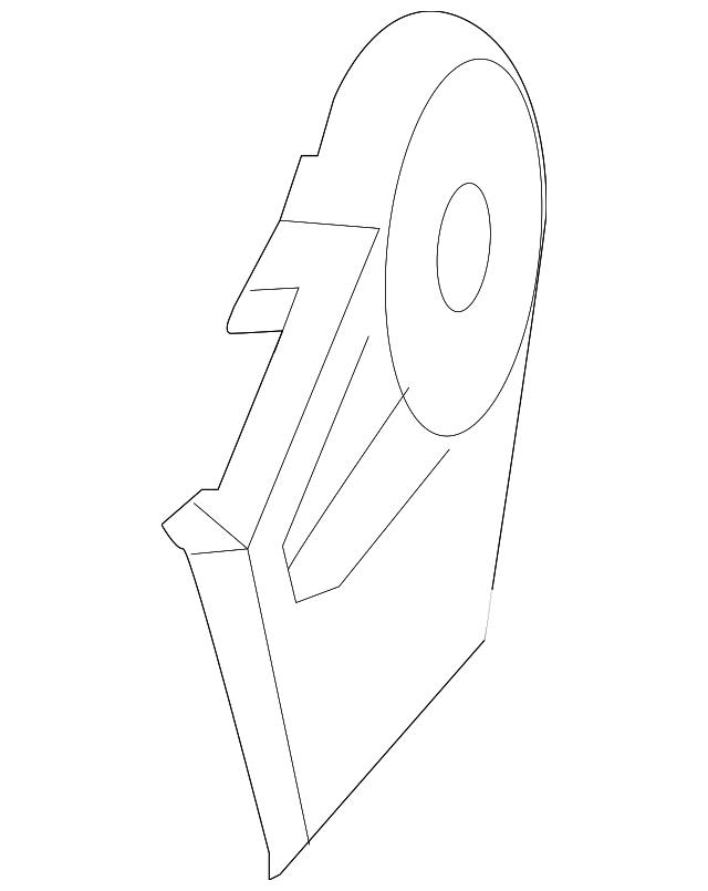 1JU82DK7AA Деталь REAR SHIELD, LEFT