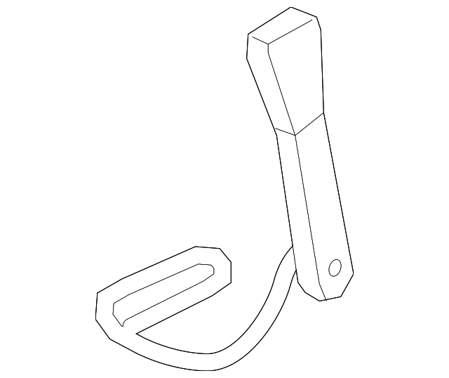 88830-0W002-HZ Деталь BUCKLE, LEFT