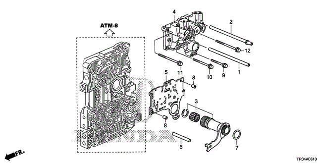 TRANSMISSION - AUTOMATIC/AT REGULATOR BODY for 2012 Honda CIVIC SEDAN #1