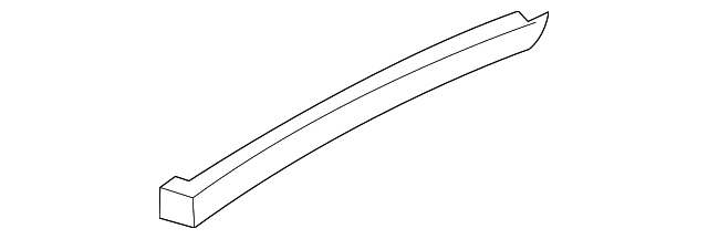 89023793 Деталь UPPER W'STRIP, LEFT