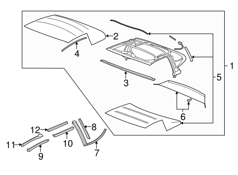 Corvette COVER & COMPONENTS