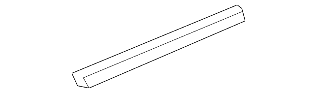 89023800 Деталь UPPER W'STRIP RETAINER, RIGHT