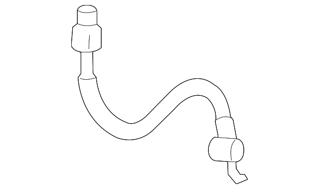 90947-02H09 BRAKE HOSE, RIGHT