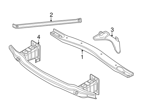 X5 RADIATOR SUPPORT