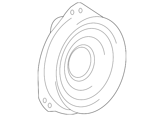 3910278J32 Деталь FRONT DR SPEAKER, RIGHT