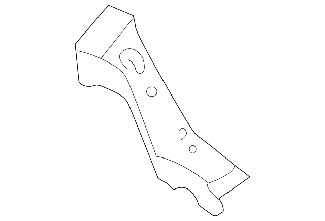 LE43-53-140 UPPER TIE BAR EXTENSION, RIGHT