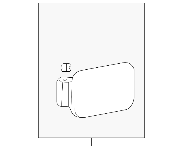 69510-39001 FUEL DOOR