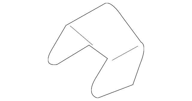 0K30A-41663A Деталь CONTROL CABLE CLIP