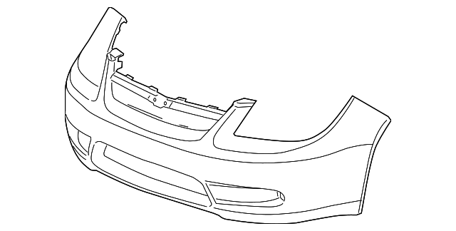19120184 Деталь BUMPER COVER