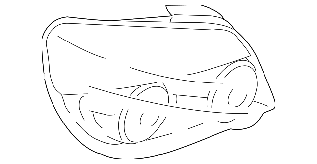 84913FE490 Деталь LENS & HOUSING, RIGHT
