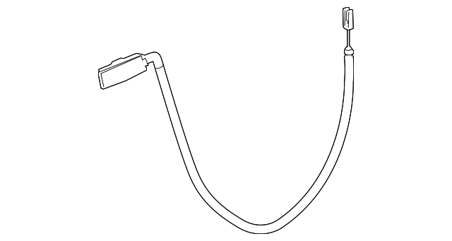 51227291411 LOCK CABLE, RIGHT