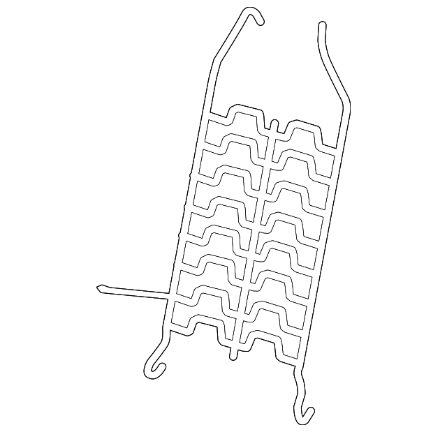 23474606 Деталь SEAT BACK FRAME SPRING