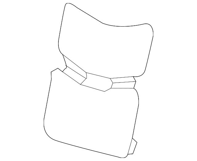 13599910 Деталь SEAT BACK HEATER