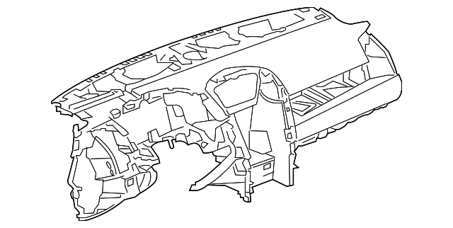 25833682 Деталь INSTRUMENT PANEL