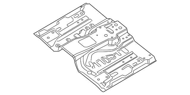 G4312-ZS2MA Деталь FRONT FLOOR PAN