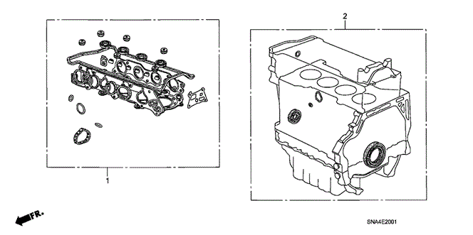 CIVIC SEDAN GASKET KIT (2.0L)