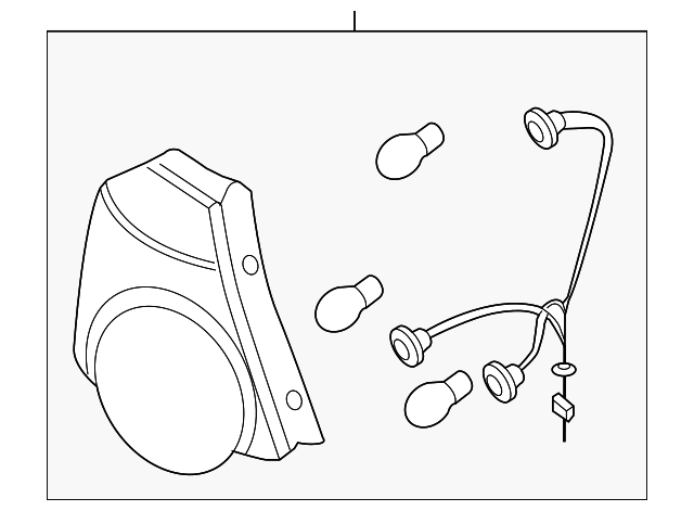 95952064 Деталь TAIL LAMP ASSY, LEFT