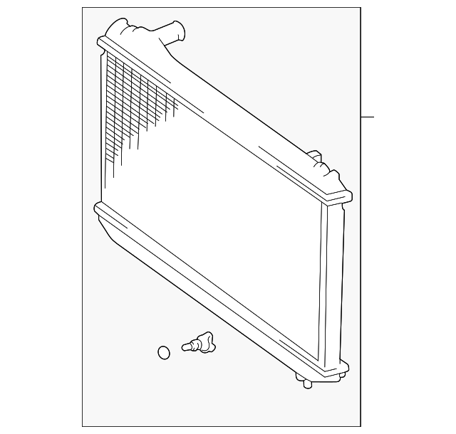 16410-YZZAD RADIATOR