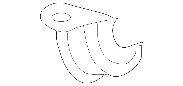 52037710AC Деталь STABILIZER BAR CLAMP, LEFT