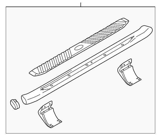 BL3Z-16450-DA Деталь RUNNING BOARD, RIGHT