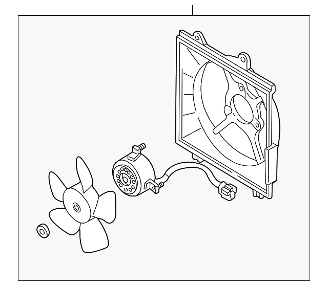 0K2AB-15025F FAN ASSY