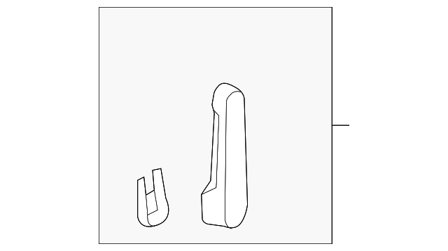 72620-SHJ-A01ZE HANDLE ASSY., SLIDE DOOR INSIDE *NH598L*