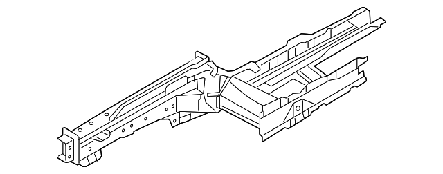 64601-3T200 Деталь LOWER RAIL, LEFT